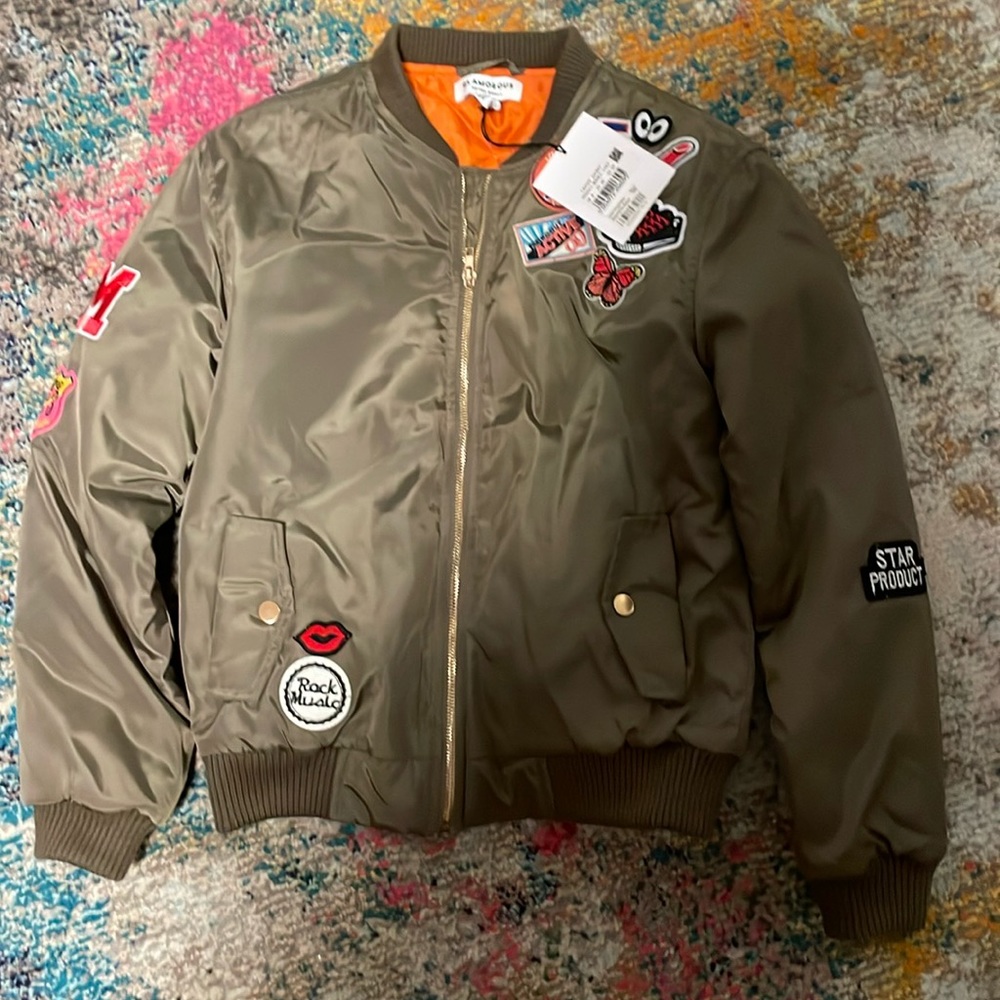 Decal Bomber Jacket